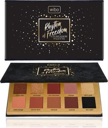 Actual product image Wibo WIBO Rythm Of Freedom Eyeshadow Palette paleta cieni do powiek 15g