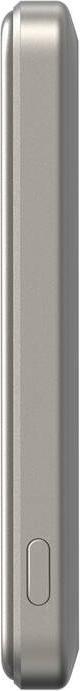 Actual product image ESR Qi2 MagSlim 5000 mAh magnetic powerbank with stand (sand) (5000 mAh, 15 W)