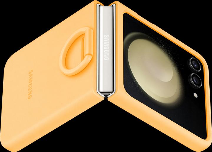 Actual product image Samsung Silicone Case with Ring (Samsung Galaxy Z Flip5)