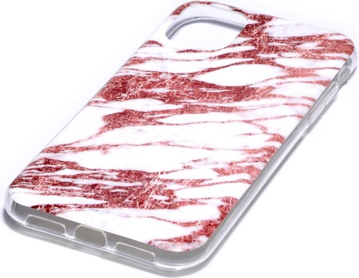 Produktbild Cover-Discount iPhone 11 - Softes Silikon Gummi Case braun Marble (Apple iPhone 11 Pro Max)