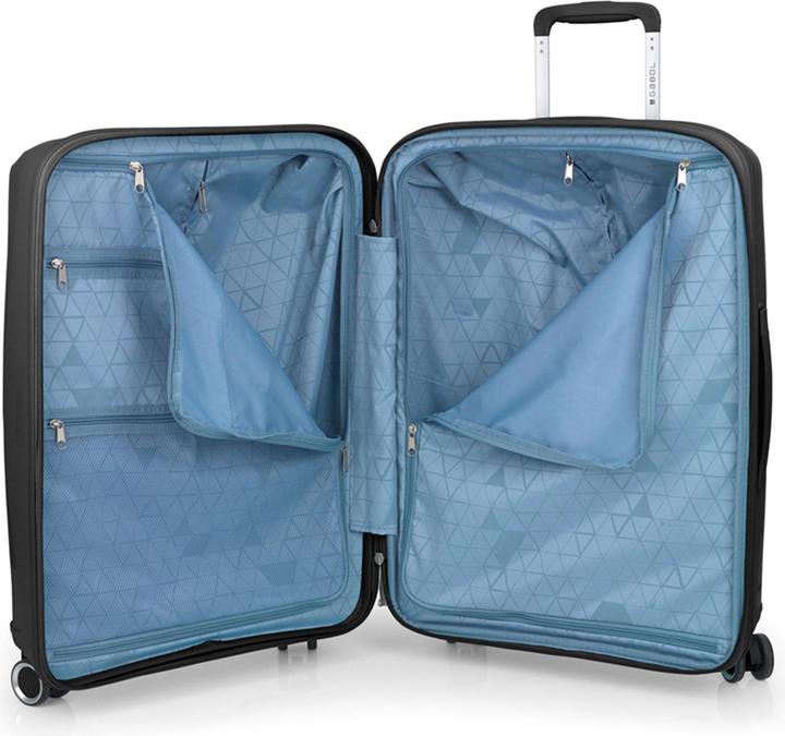 Actual product image Gabol Queens 4-wheel trolley M 64.5 cm with expansion fold (72 l)