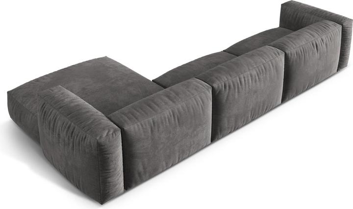 Actual product image Micadoni Modular Right Corner Sofa, "Martina", 3 Seats, 332x176x75 Made in Europe (Corner sofa)