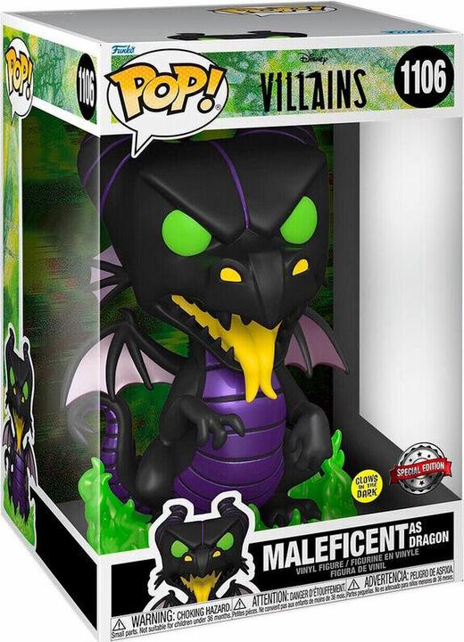 Produktbild Funko POP! Villains Maleficent Dragon (1106) Jumbo EXM