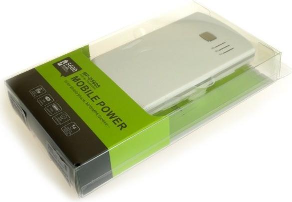 Actual product image Sunen Powerbank 5600 mAh Baltas (P5600W) (5600 mAh, 5 W, 20.72 Wh)