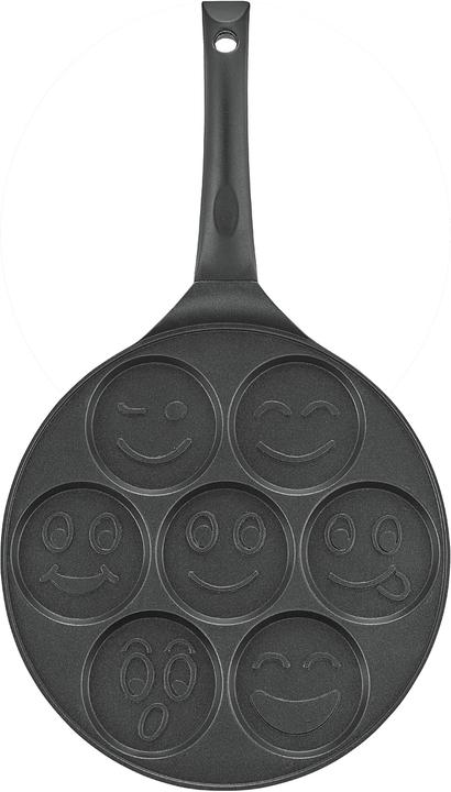 Produktbild Kitchen Fun Blini-Pfanne 'Smiley' (26 cm, Wok Pfanne)