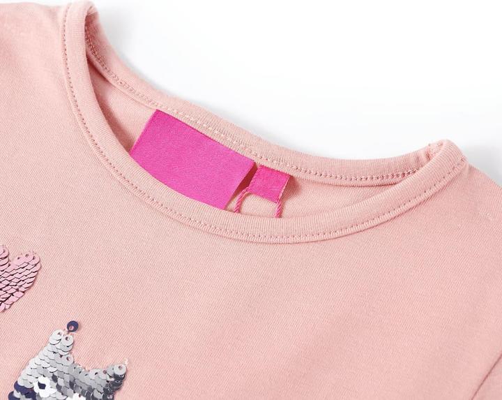 Immagine prodotto VidaXL Camicia da bambino a maniche lunghe rosa chiaro 104,Materiale: 95 % cotone. 5 (104)