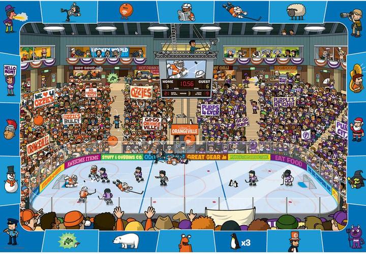 Produktbild Eurographics Eishockey: Suche und finde (100 Teile)