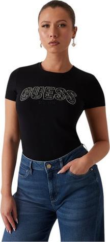 Immagine prodotto Guess T-shirt girocollo in pizzo donna (L)