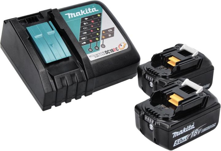 Produktbild Makita DHR 202 RT Akku Kombihammer 18 V 2,0 J SDS Plus + 2x Akku 5,0 Ah + Ladegerät (Akkubetrieb)