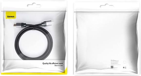 Produktbild Baseus Enjoyment Series 4KHD Male To 4KHD Male Adapter Cable 5m Dark gray (5 m, HDMI)