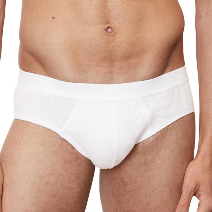 Produktbild Marc O'Polo 2er Pack Iconic Rib Organic Cotton Slip / Unterhose (L, 2er Pack)