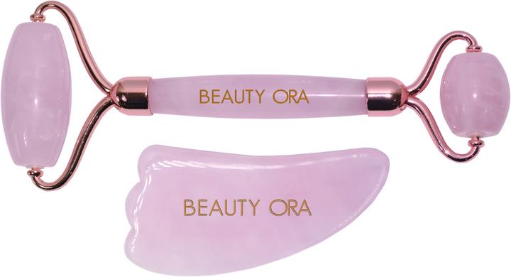 Produktbild ORA Crystal Roller & Gua Sha Set for Face & Body