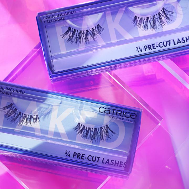 Actual product image Catrice Faked 3/4 Pre-Cut Lashes (Artificial eyelashes)