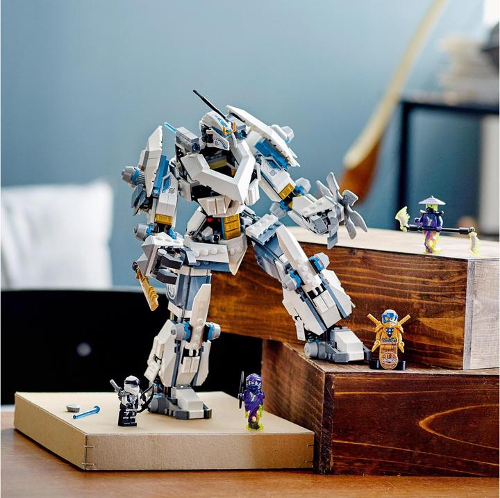 Actual product image LEGO Zane's Titan Mech (71738, LEGO Ninjago)