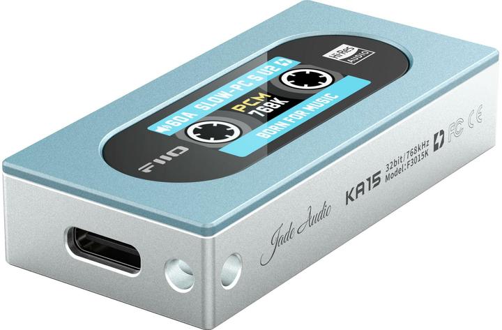 Actual product image FiiO KA15 (USB-DAC, Display, gain switch)