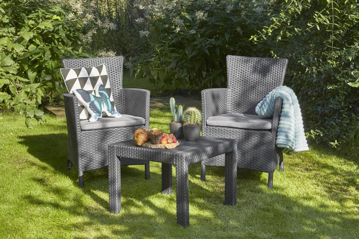 Produktbild Allibert Rinkinys Gartenmöbel Rosario Balcony Graphit
