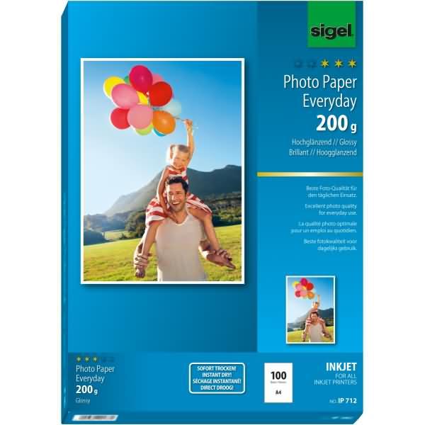 Produktbild Sigel Inkjet Everyday (200 g/m², A4, 100 x)