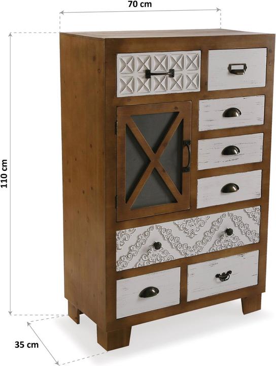 Actual product image Versa Selma (110 x 35 x 70 cm)