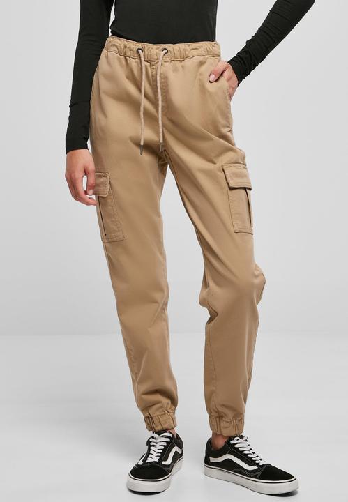 Actual product image Urban Classics Ladies High Waist Cargo Comfort Jogging Pants - 16932 (XXL)