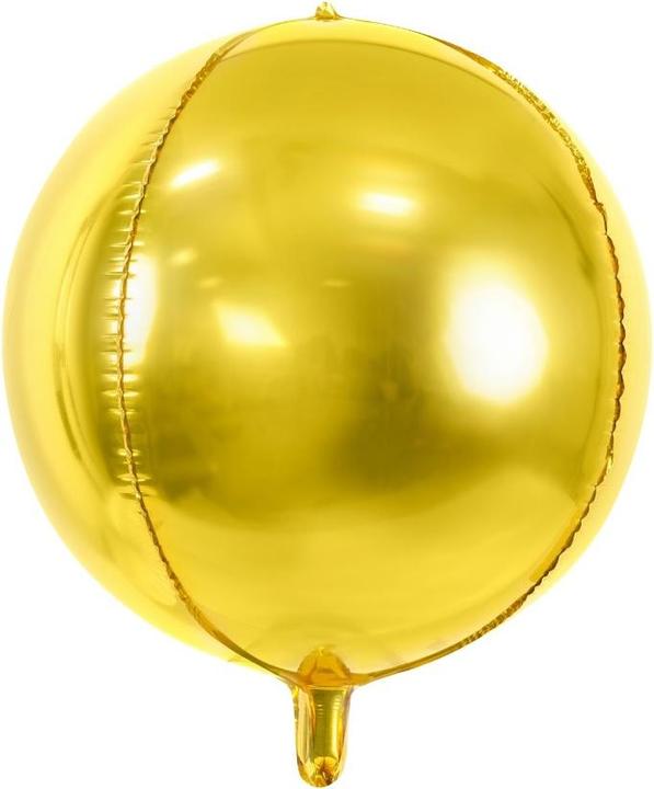Produktbild Partydeco Luftballon Sphere Gold 40cm (1 x)