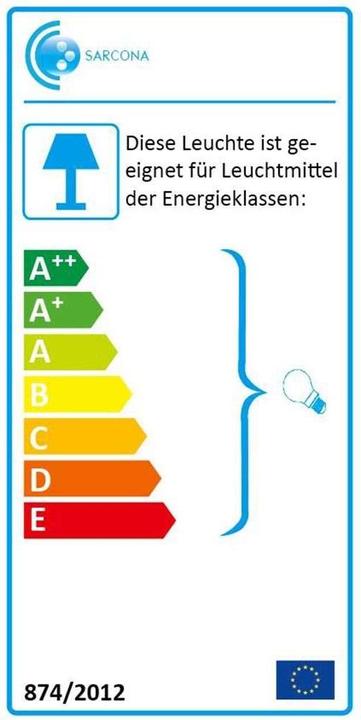 Energielabel Grafner Roestvrijstalen padlamp WL10200 Tuinlamp 110 cm Set van 4 (E27, IP44)