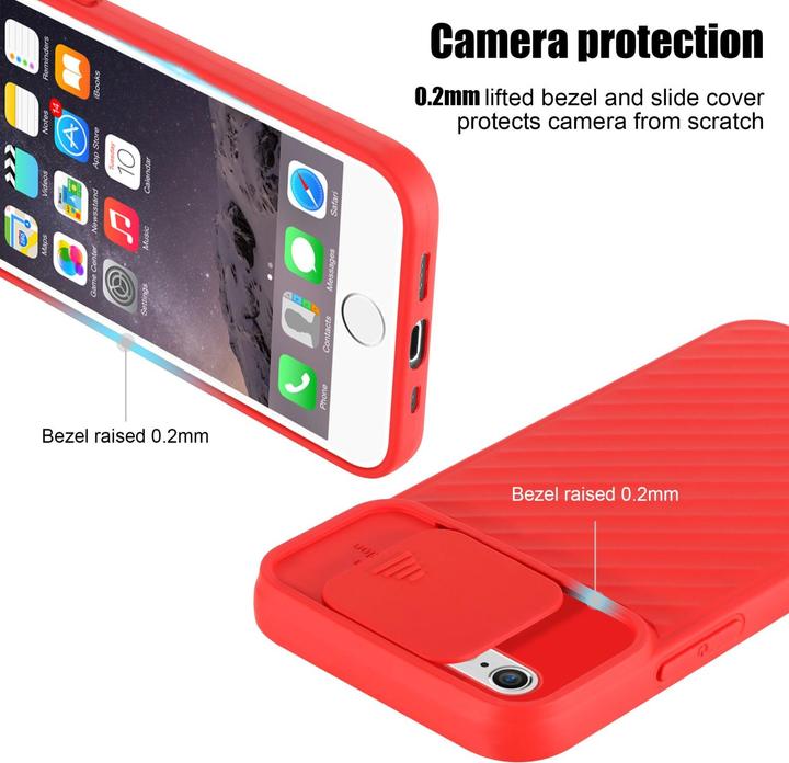 Produktbild Cadorabo TPU Cover mit Kamera Schutz (Apple iPhone 6 Plus)