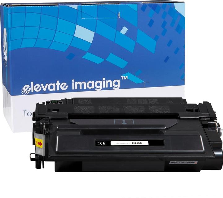 Produktbild Elevate Toner Cartridge CE255X Black for HP LaserJet - 12.5K - Compatible - New Build