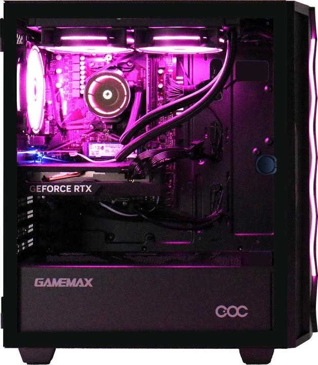 Produktbild Hyrican Gamemax Diamond BK 7321 R7-7700X 32GB/2TB SSD RTX4060 Win 11 (AMD Ryzen 7 7700X, 32 GB, 2000 GB, GeForce RTX 4060)