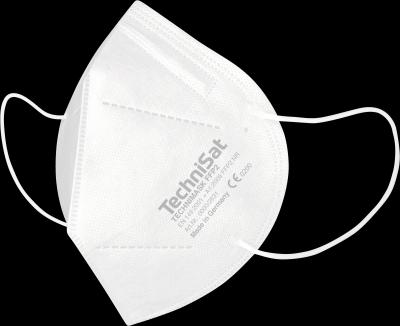 Actual product image TechniSat TECHNIMASK FFP2 mask (mouth and nose covering, 5-layer disposable mask made of high-quality (20 x)