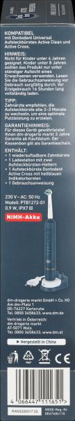Image du produit dm Dontodent Active Professional Pure (Brosse à dents oscillo-rotative)