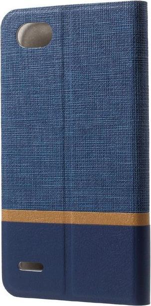 Produktbild MU Classic Leder Hülle mit eingenähtem Stahlblatt (LG Q6, LG Q6+)