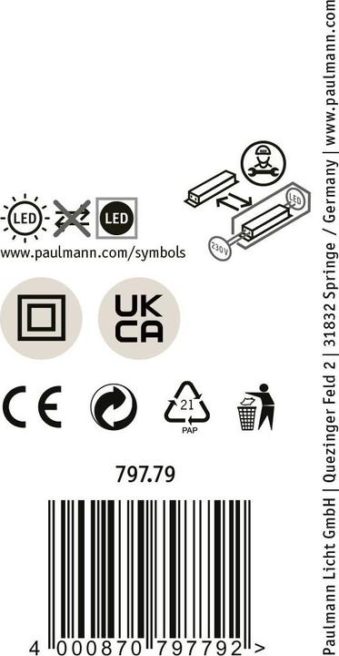Produktbild Paulmann Puric Pane Zigbee (1900 lm)