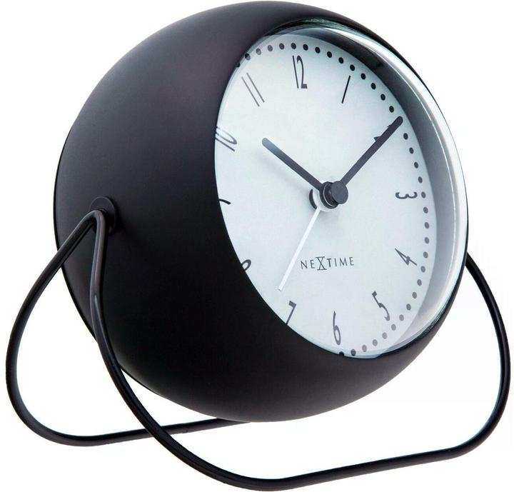 Actual product image Nextime Classic alarm clock Bubble Black, Functions: Alarm