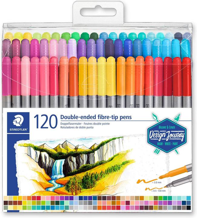 Staedtler Design Journey (Multi, 120 x)