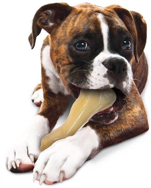 Immagine prodotto Nylabone Osso di manzo Extreme Big Chew, 18,5 cm, 360 g (Gioco da masticare per cani)