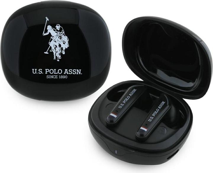 U.S. Polo TWS US Polo DH Logo Bluetooth Headphones - Black (4 h, Wireless)