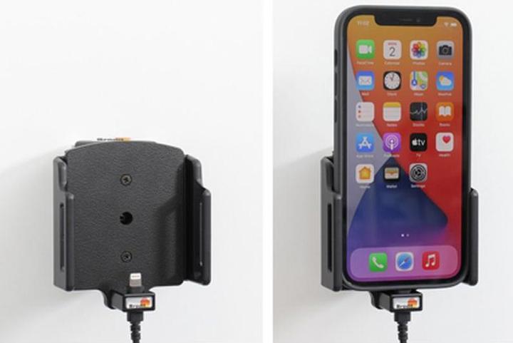 Produktbild Brodit Halter aktiv Apple iPhone 12/12 Pro/12 Pro Max mit USB-Kabel
