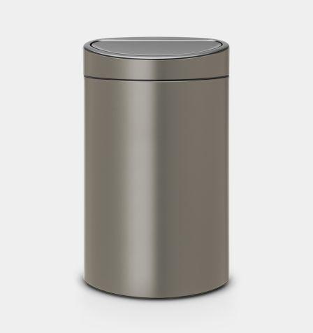 Immagine prodotto Brabantia Pattumiera Touch Bin Nuovo, riciclo, 23+10 L Platinum (33 l)