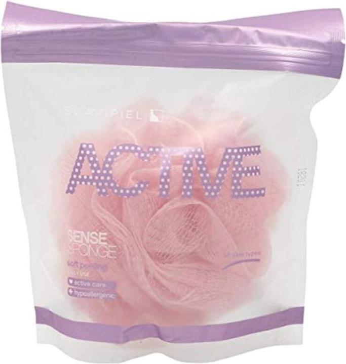 Actual product image Suavipiel ACTIVE ESPONJA flor bath soft peeling (1 pcs.)