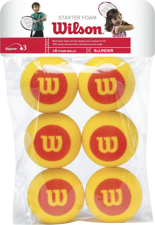 Wilson Mousse de démarrage 6er