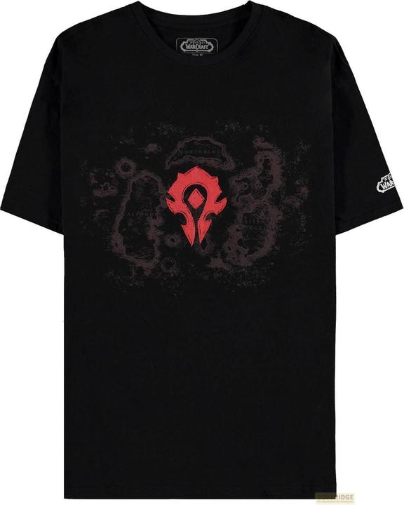 Difuzed World of Warcraft - Azeroth Horde - Men's Short Sleeved T-shirt - M (M)