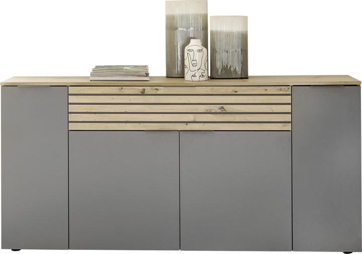 Actual product image HBZ-Meble HBZ Meble BZ 5110 Sideboard Wood-based material grey/brown