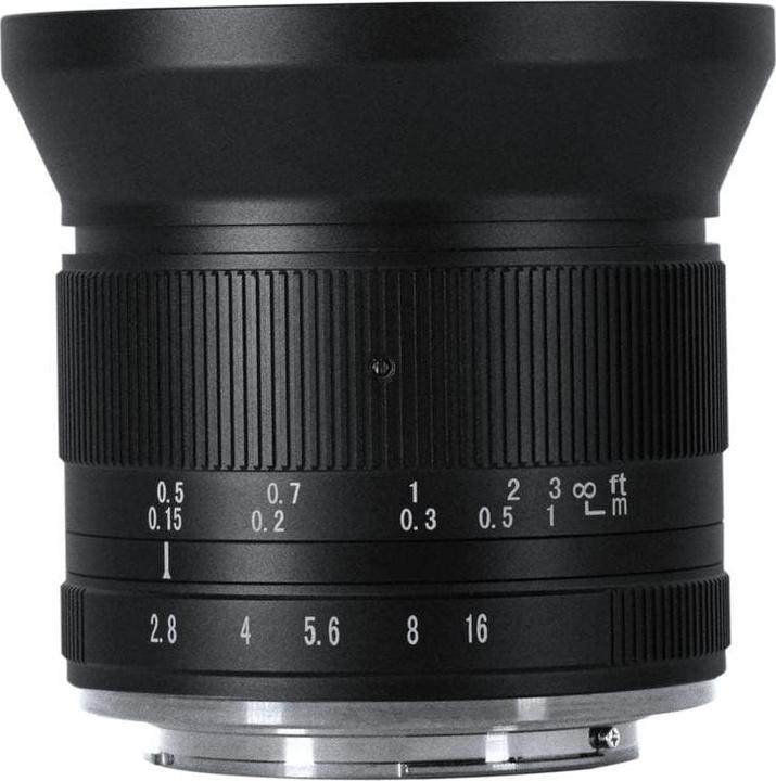 Image du produit 7artisans Focale fixe 12mm F/2.8 MKII - Canon RF (Canon RF, APS-C / DX)