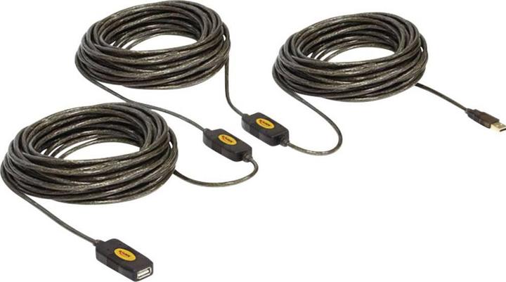 Actual product image Delock Extension cable USB 2.0 active (30 m, USB 2.0, 2.50 W)