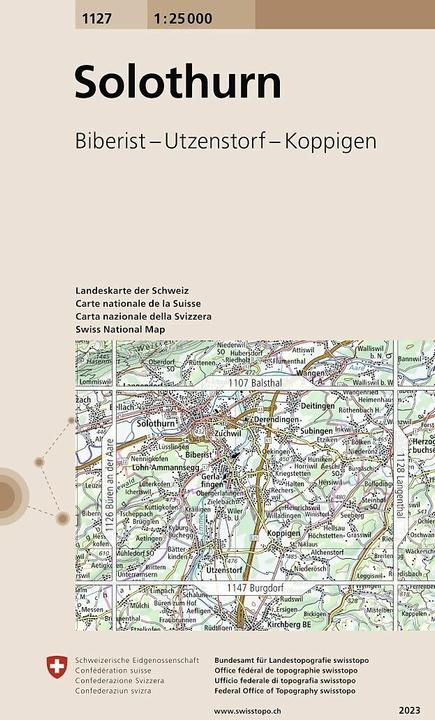 Produktbild LANDESKARTE 1:25 000 - Normalblatt