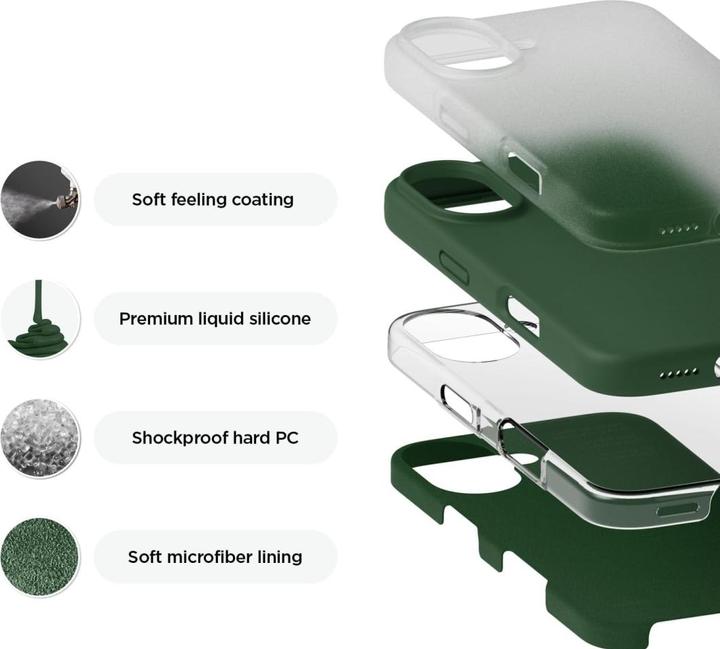 Produktbild Screenguard Liquid Silicone Case (Apple iPhone 16)