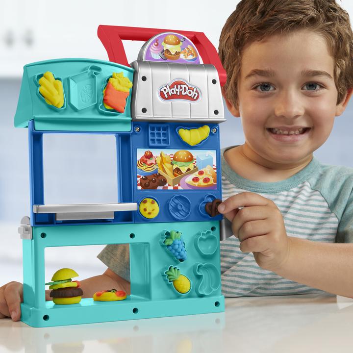 Productafbeelding Play-Doh Keukencreaties kleurrijke restaurantkeuken speelset