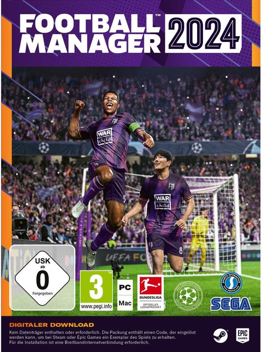 Actual product image Sega Football Manager 2024 (PC, DE)