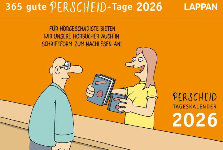 Actual product image 365 gute Perscheid-Tage 2026: Tageskalender (German)