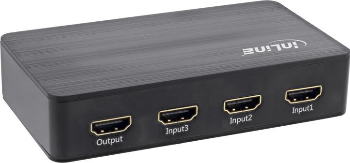 Image du produit InLine ® Commutateur HDMI, 3x, 4K2K@60Hz, HDCP 2.2